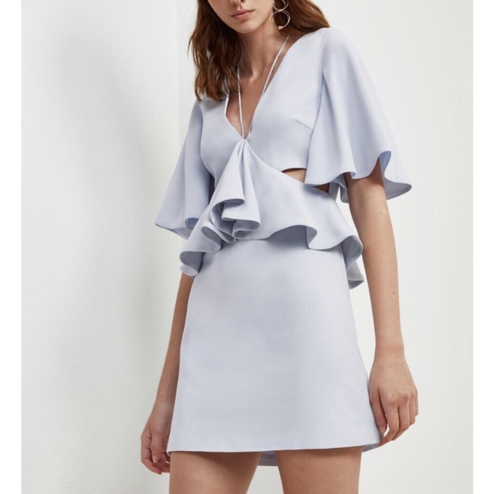 C/MEO Collective Lose Control Glacier Dress NWT